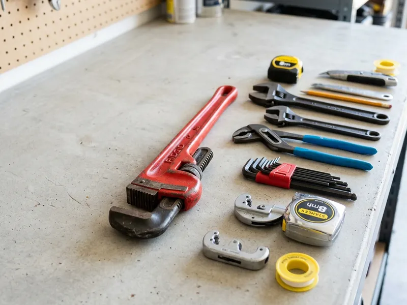 Professional plumbers in Scissors, TX equipped with top-tier tools for residential and commercial plumbing services.